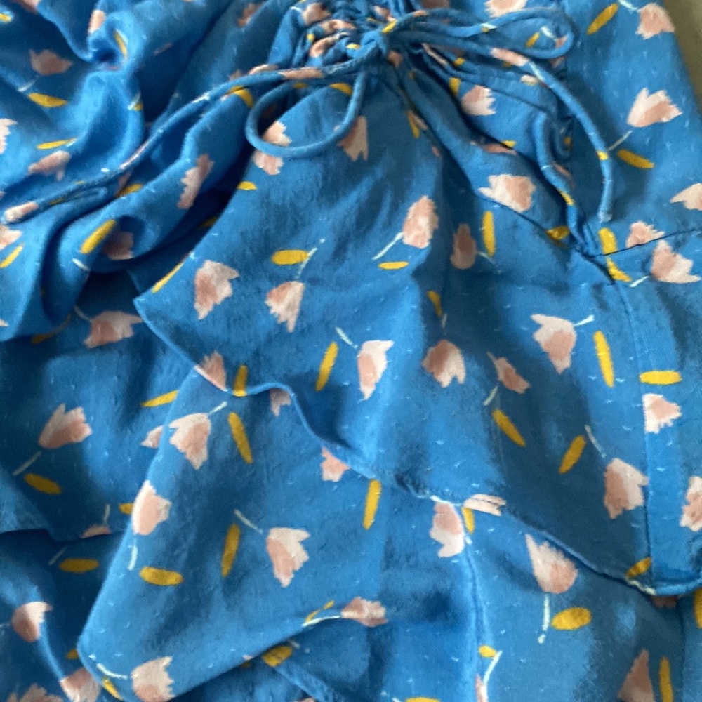 SAYLOR Mel Blue Floral Mini Dressπππ - Picture 12 of 16